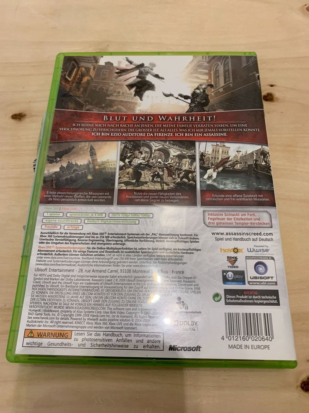 Giochi: Assassin's Creed II GotY Xbox 360 – Usato da Dübendorf venduto da CellarSeller 1