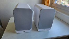Lautsprecher Q Acoustics 3030i Weiss Paar schöner Zustand