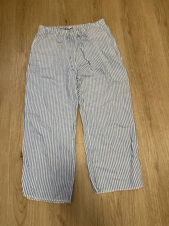 Pantaloni: leinenhose gestreift  – Usato da Zürich venduto da chr_dkn7 1