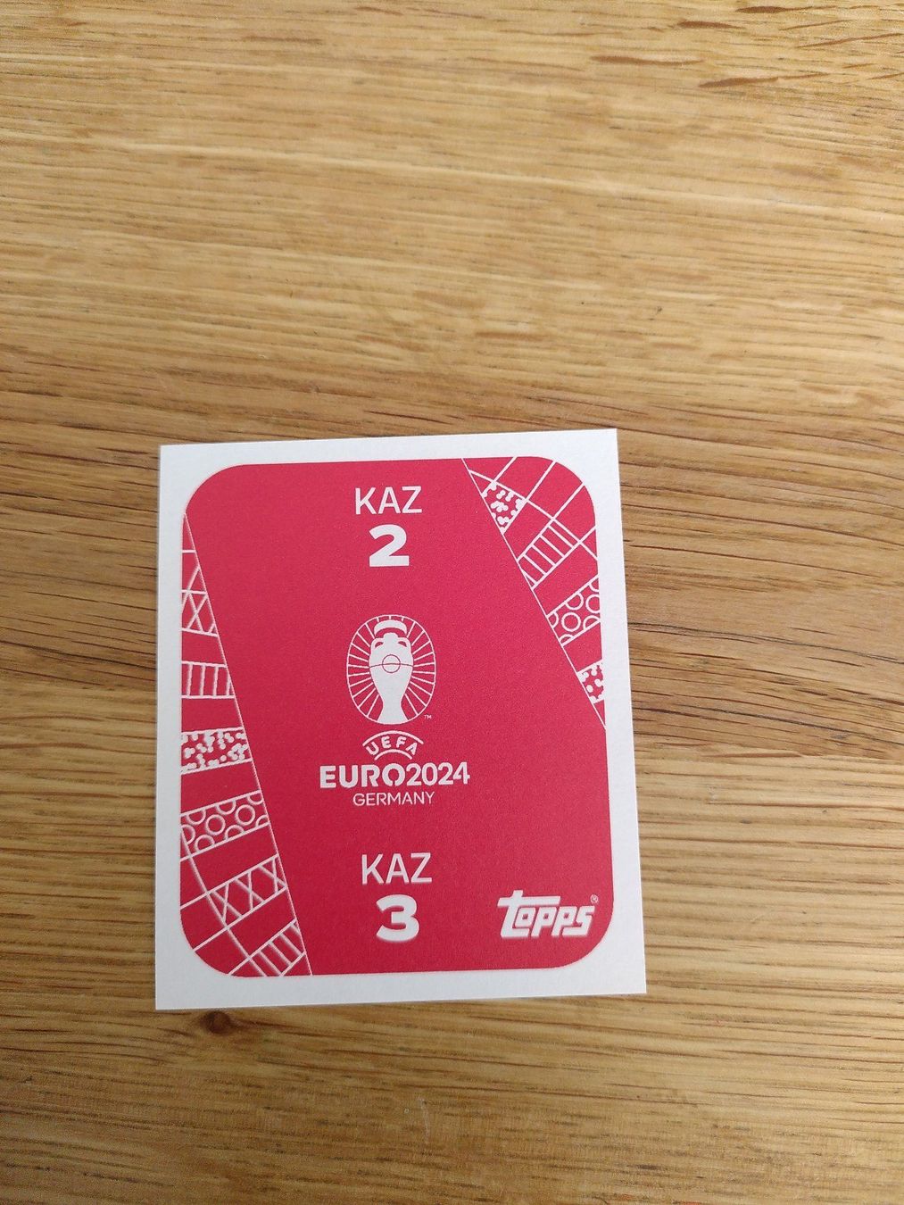 🤩 KAZ 2 / KAZ 3 - Topps Euro 2024 Sticker (Neu (gemäss Beschreibung ...