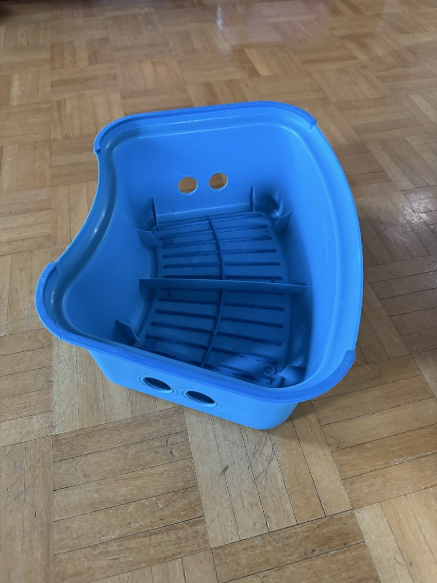 Ikea Sgabelli: Kinder Tritthocker Kunststoff blau – Usato da Thalwil venduto da MB-7 1