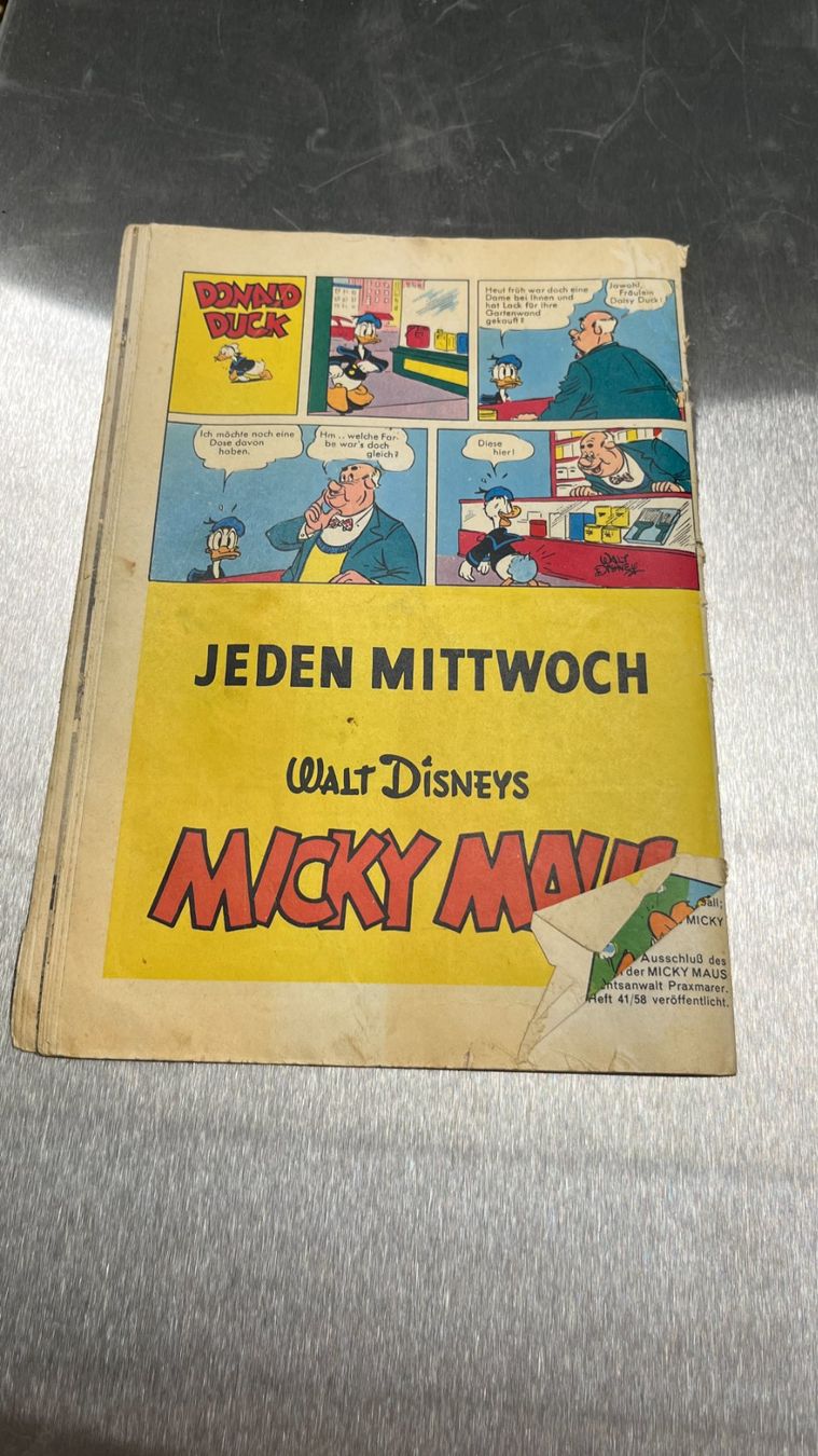 Comics: Micky Maus Heft Nr. 35, 6. September 1958 – Gebraucht aus Bern von daskannweg 1