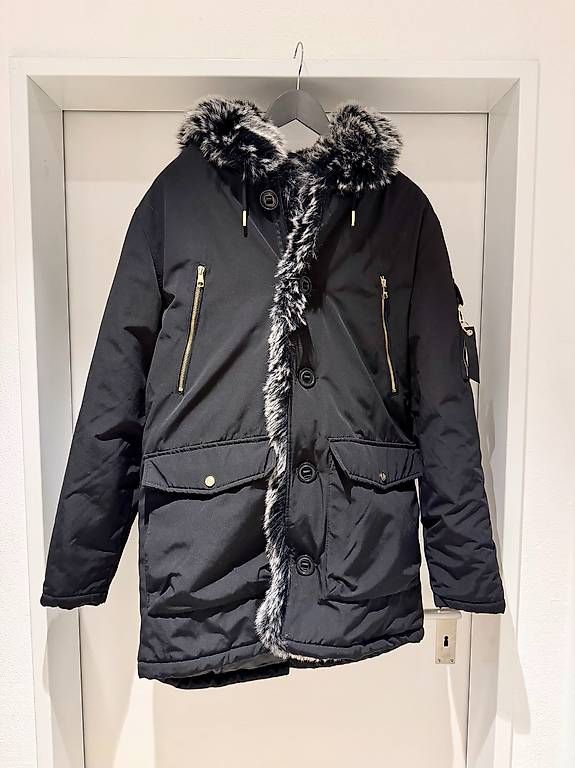 Giacche: Glorious Gangsta Herren Parka schwarz – Usato da Chur venduto da pareto12 2
