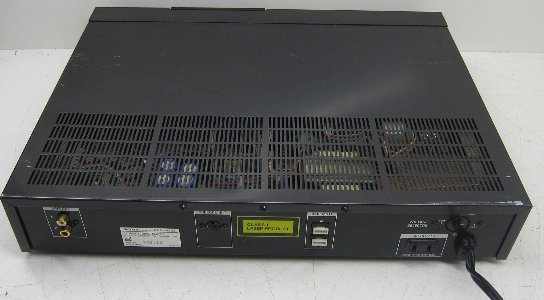 CD: Sony CDP 302 ES High End CD Player audiophile – Usato da Männedorf venduto da livesteam 6