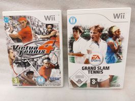 2 Wii Tennis > Grand Slam Tennis + Virtual Tennis 4