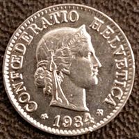 5 Rappen 1934