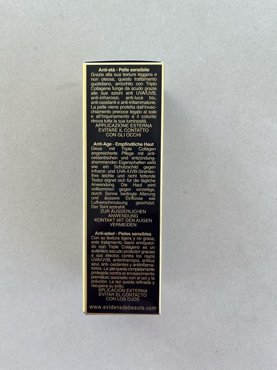 Cura del viso: Evidens de Beauté  - The Total Shield SPF50 – Nuovo e nell'imballaggio originale da Frauenfeld venduto da London21 1