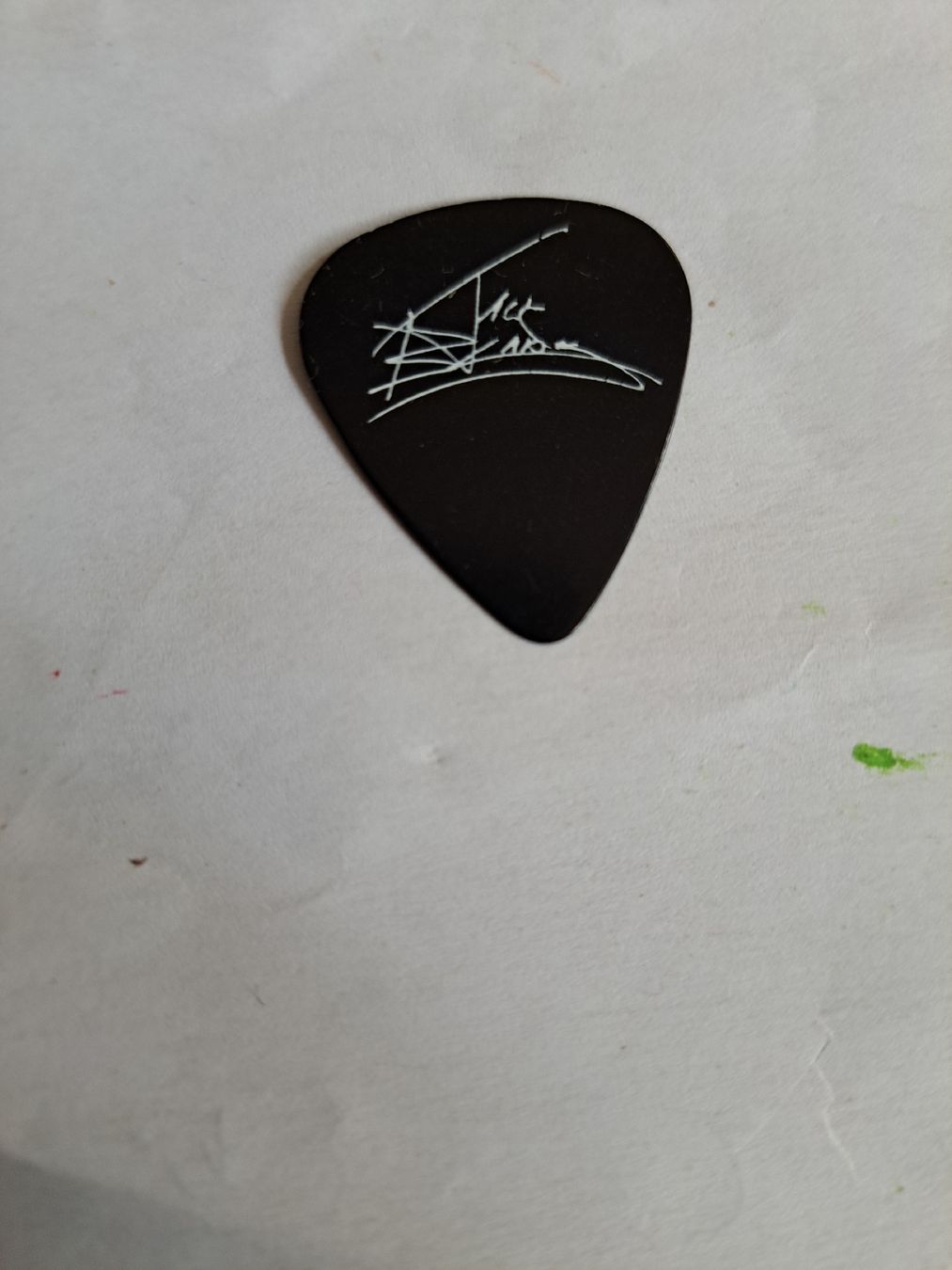 Autografi: SHAW BLADES Guitar Pick Plektrum – Usato da Sierre venduto da ronhextall 1