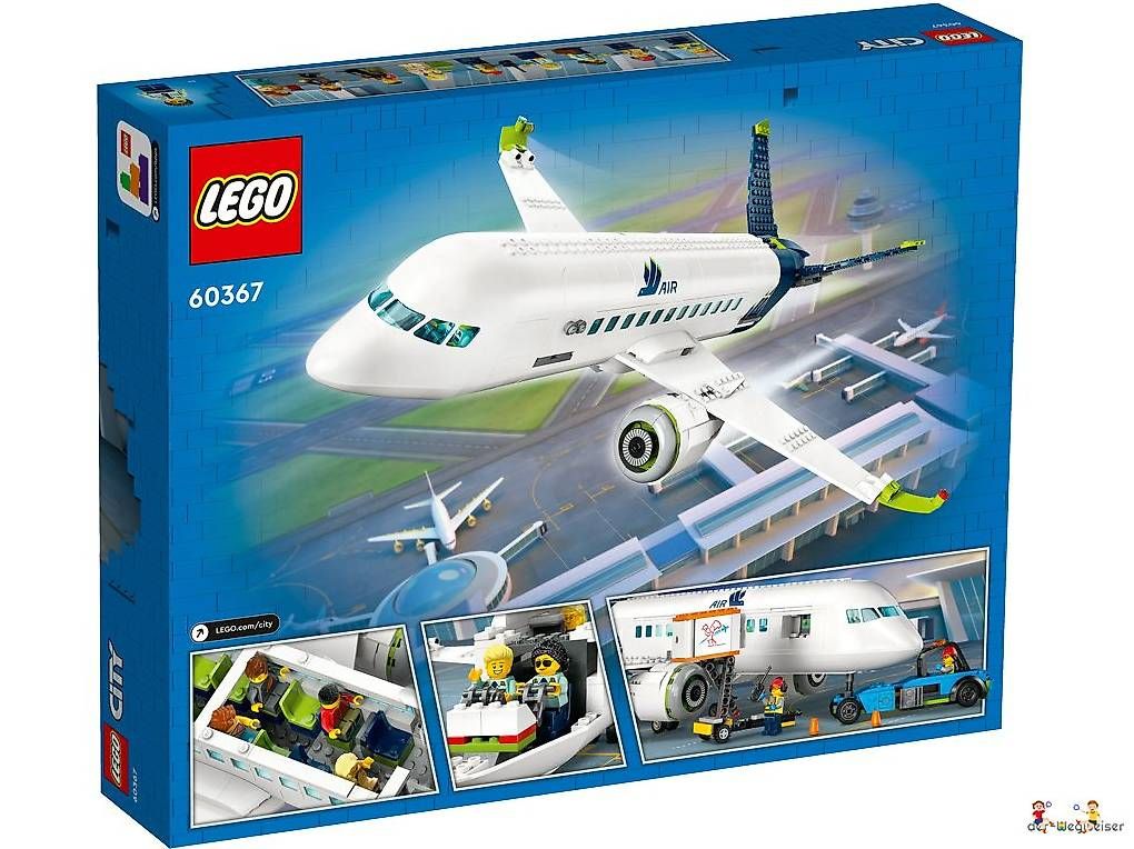 Lego Giocattoli: Lego City Passagierflugzeug 60367 – Nuovo e nell'imballaggio originale da Birsfelden venduto da der-Wegweiser 7