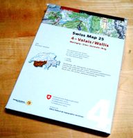 Swiss Map 25 4-Valia/Wallis 1:25'000