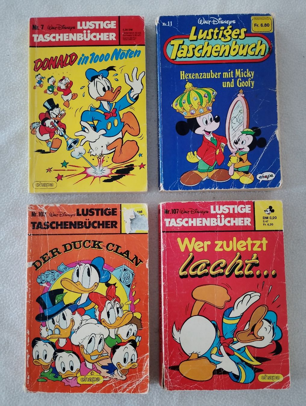 Fumetti: 4x Lustiges Taschenbuch – Usato da Frutigen venduto da nev_rb7v