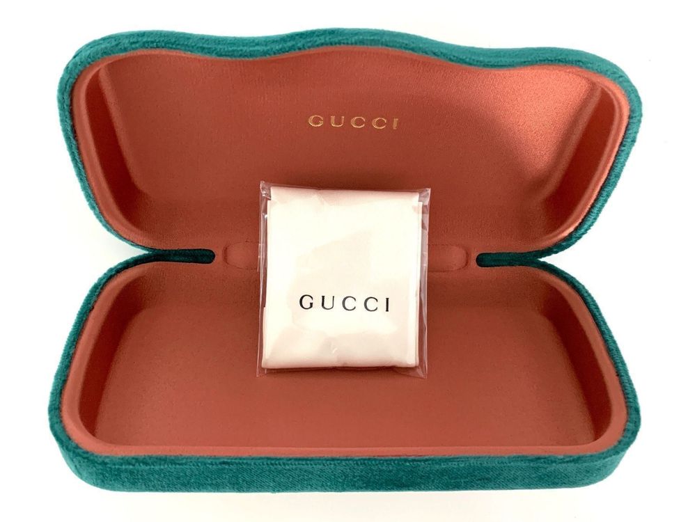 Ongepast de eerste Af en toe Gucci Brillenetui grün (ohne Brille) | Kaufen auf Ricardo