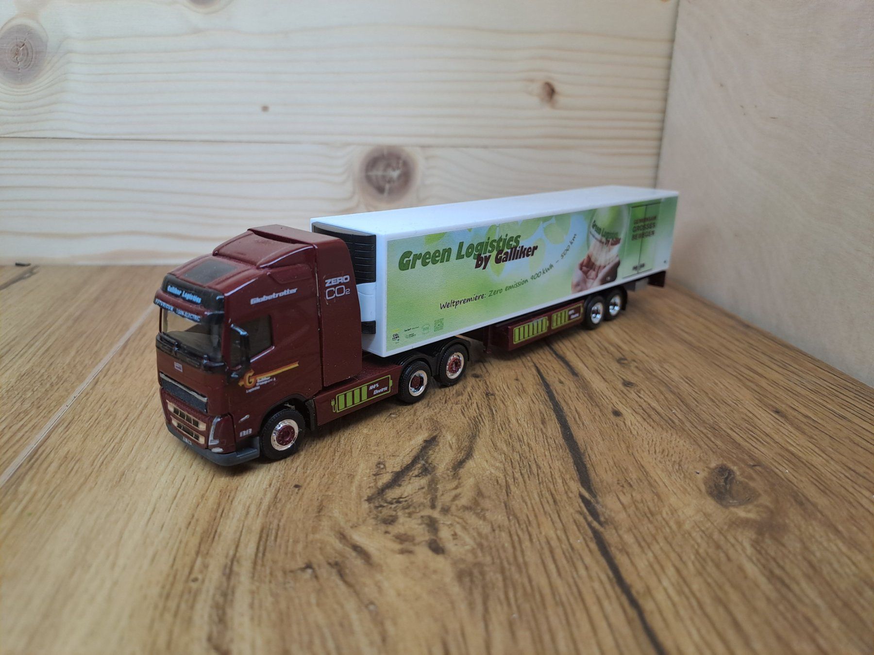 Herpa Modellini d'auto: Volvo Galliker "Green Logistics" – Nuovo e nell'imballaggio originale da Reiden venduto da vscp5