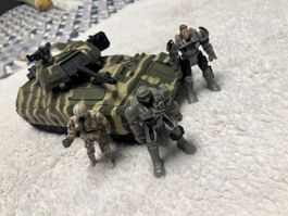 Char d'assaut Chap Mei + 3figurines,