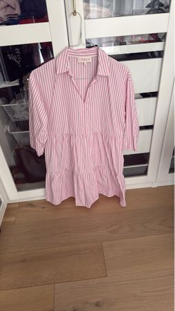 ONLY Bluse, Grösse M, gestreift, rosa/weiss, Top Zustand!