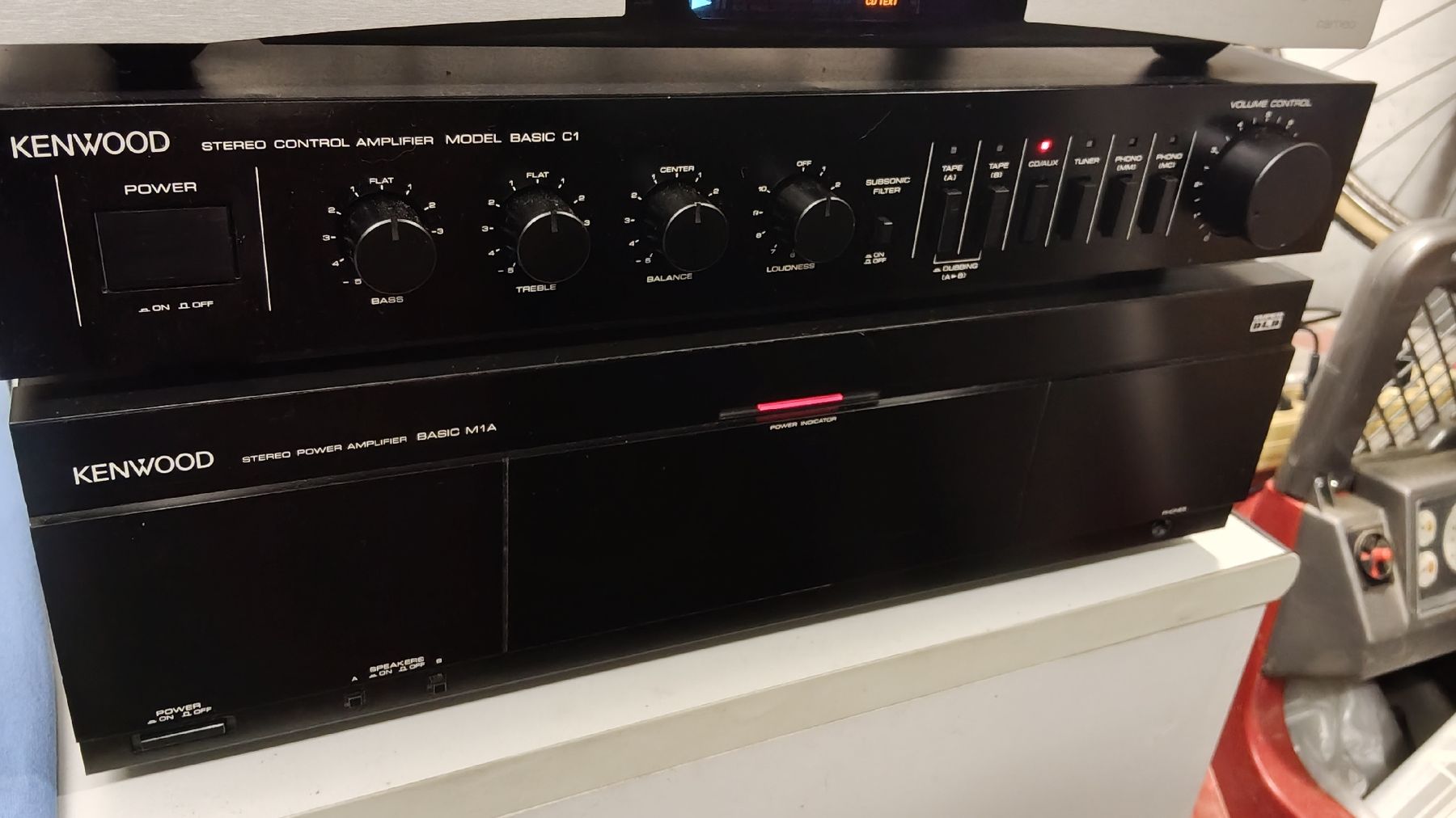 Kenwood Amplificatori: Amplificatore KENWOOD PRE C1 FINALE M1 BASIC – Usato da Chiasso venduto da Valerio_Audio 1