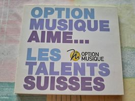 CD Option  Musique - aime les talents suisses