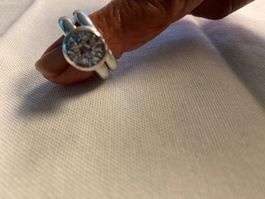 Fingerring mit Zirkonia