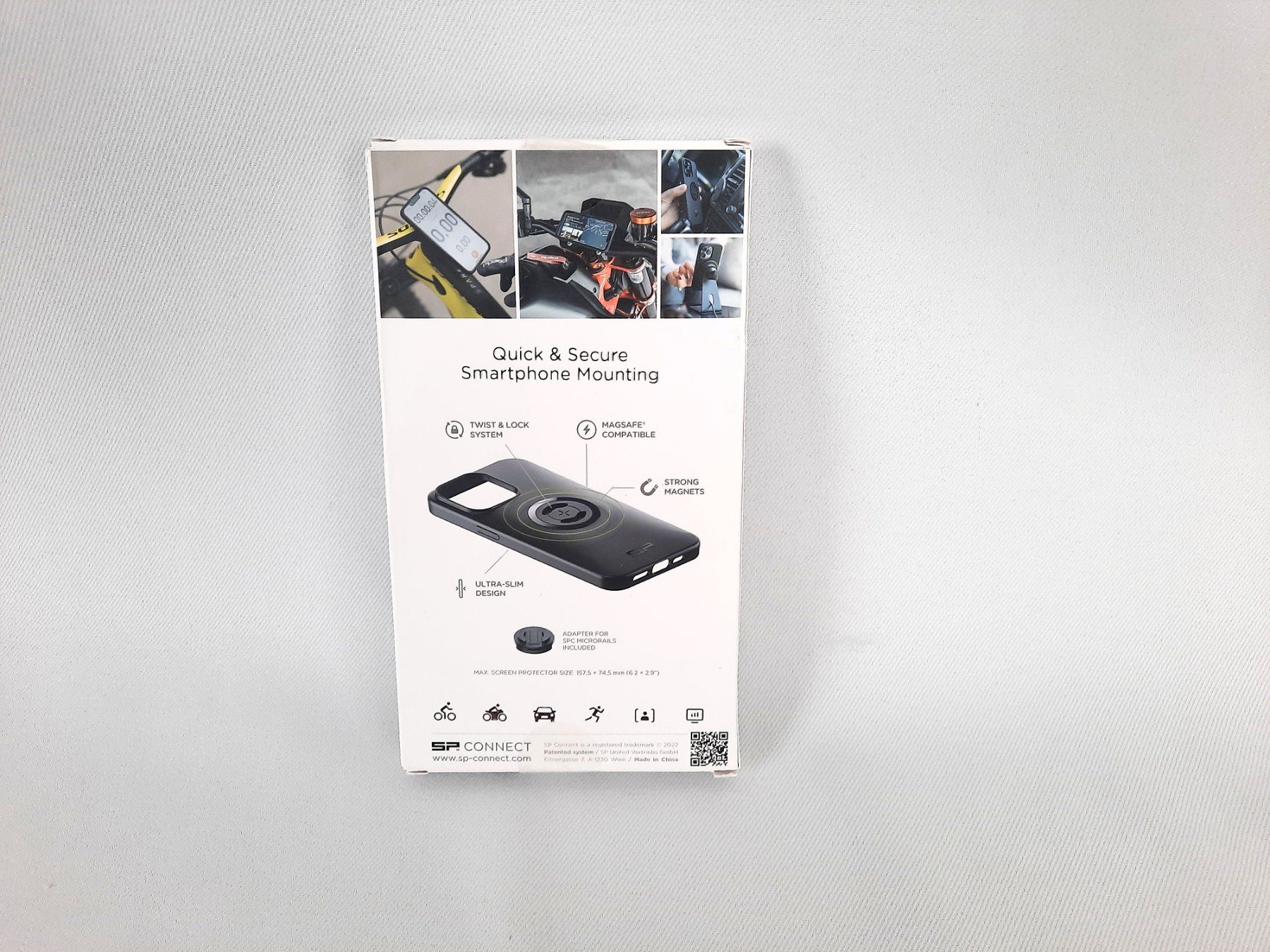SP Connect Supporti per biciclette: SP CONNECT Phone Case Apple iPhone 14 Pro Max – Nuovo (secondo la descrizione) da Beinwil am See venduto da Restwert_Beinwil 2