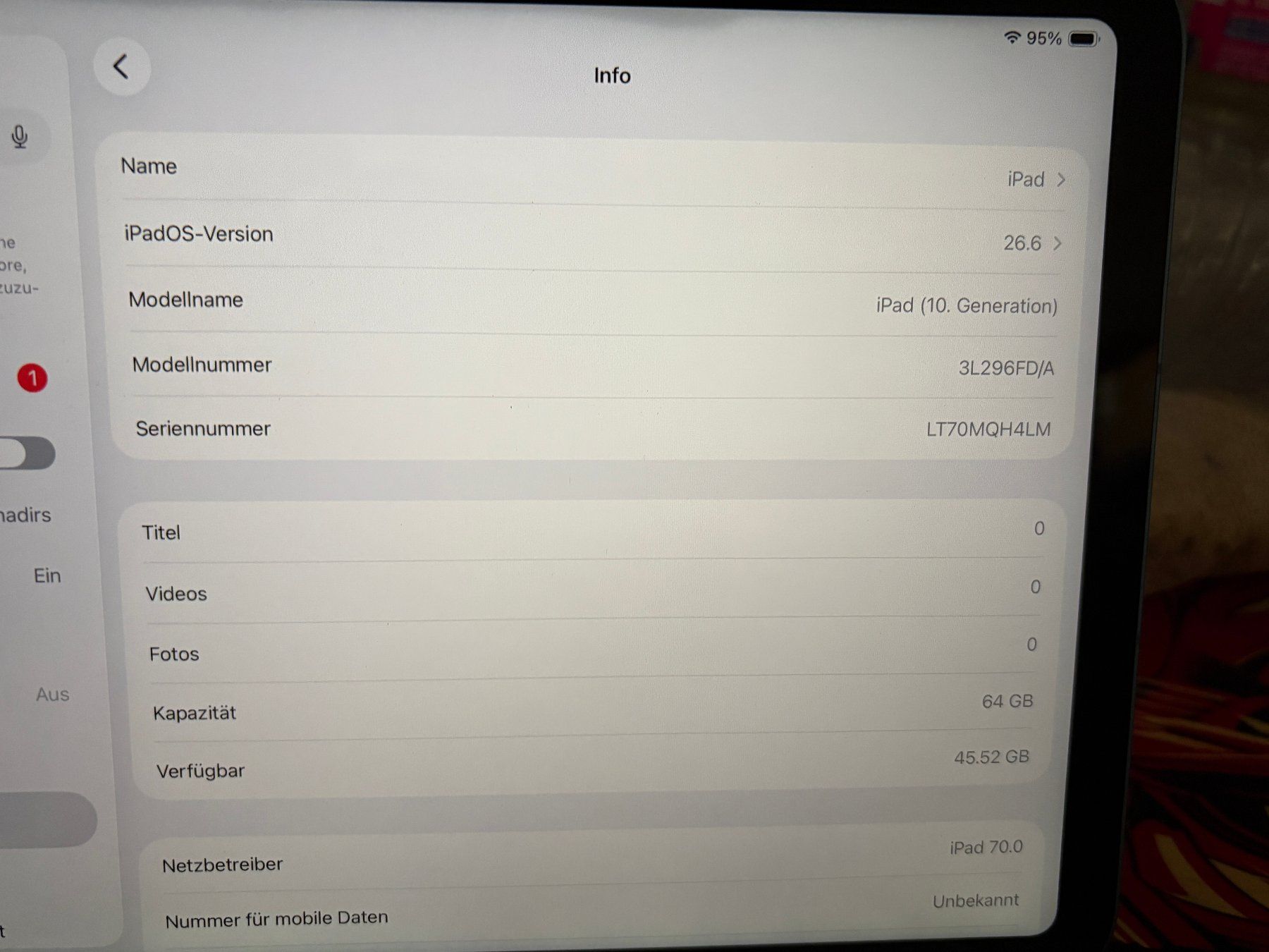 Apple Tablet PC: iPad 10.Gen 64Gb Wifi+Cellular Magic Keyboard – Neu (gemäss Beschreibung) aus Au SG von bah_6f5w 6