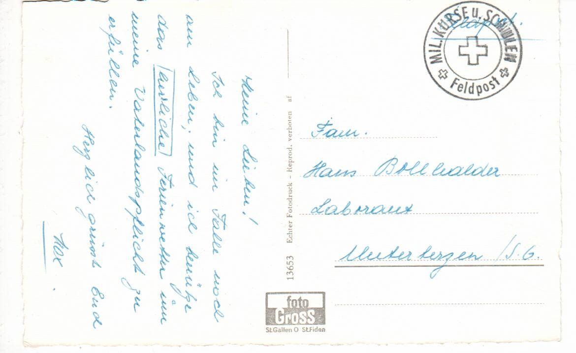 Cartoline postali: Chur – Usato da Wolhusen venduto da Curver9 1