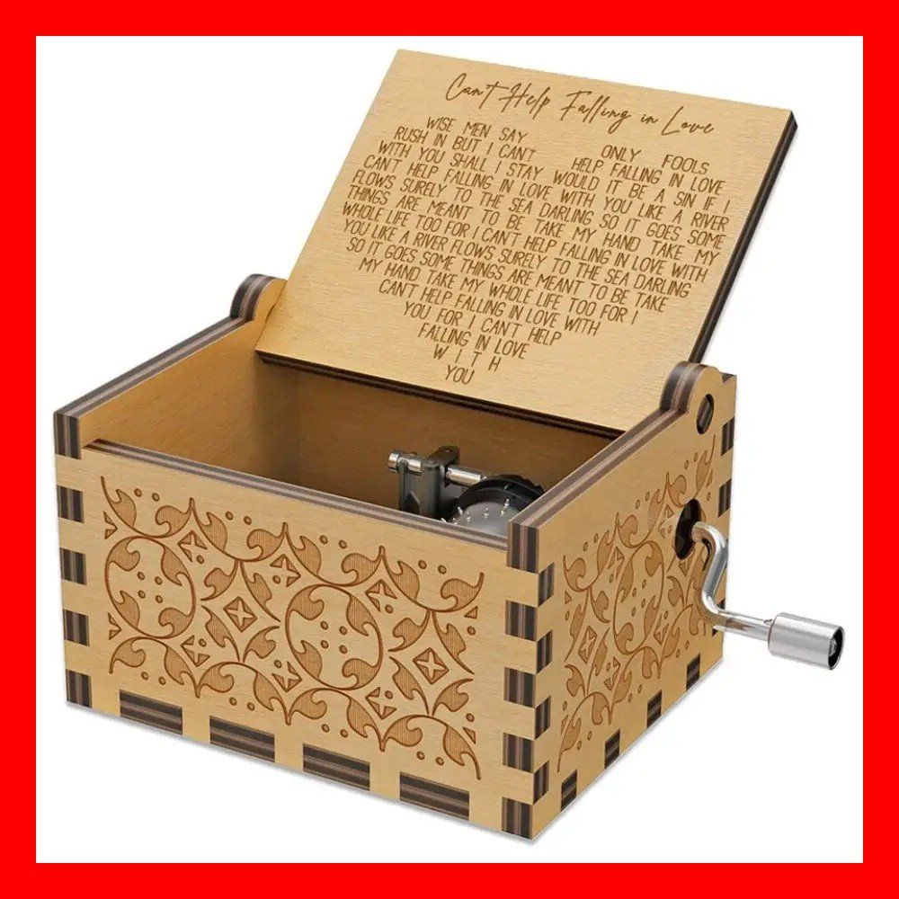 Strumenti musicali: Mini Drehorgel Elvis Presley Can't help falling in Love – Nuovo e nell'imballaggio originale da Dättlikon venduto da easythings
