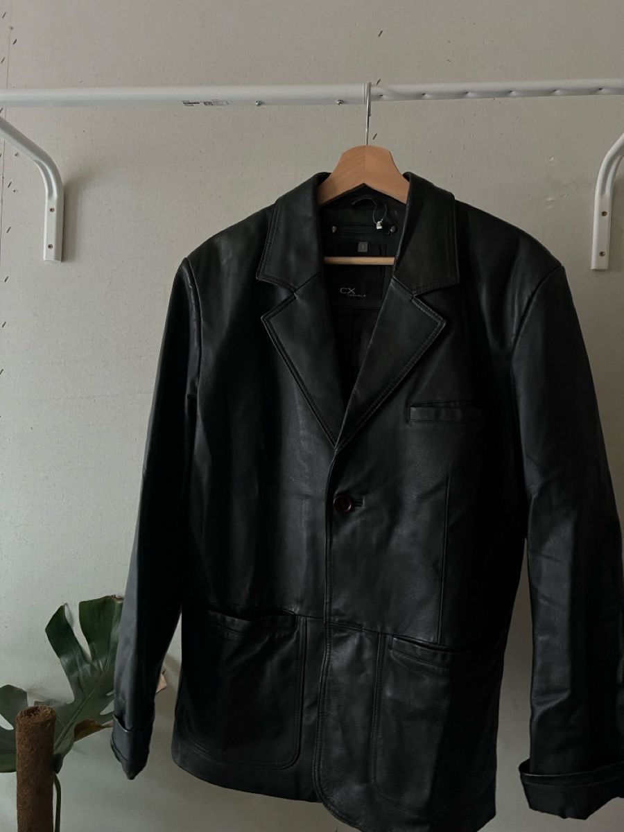 Giacche: schwarze Lederjacke, Grösse S – Usato da Basel venduto da lolixyz