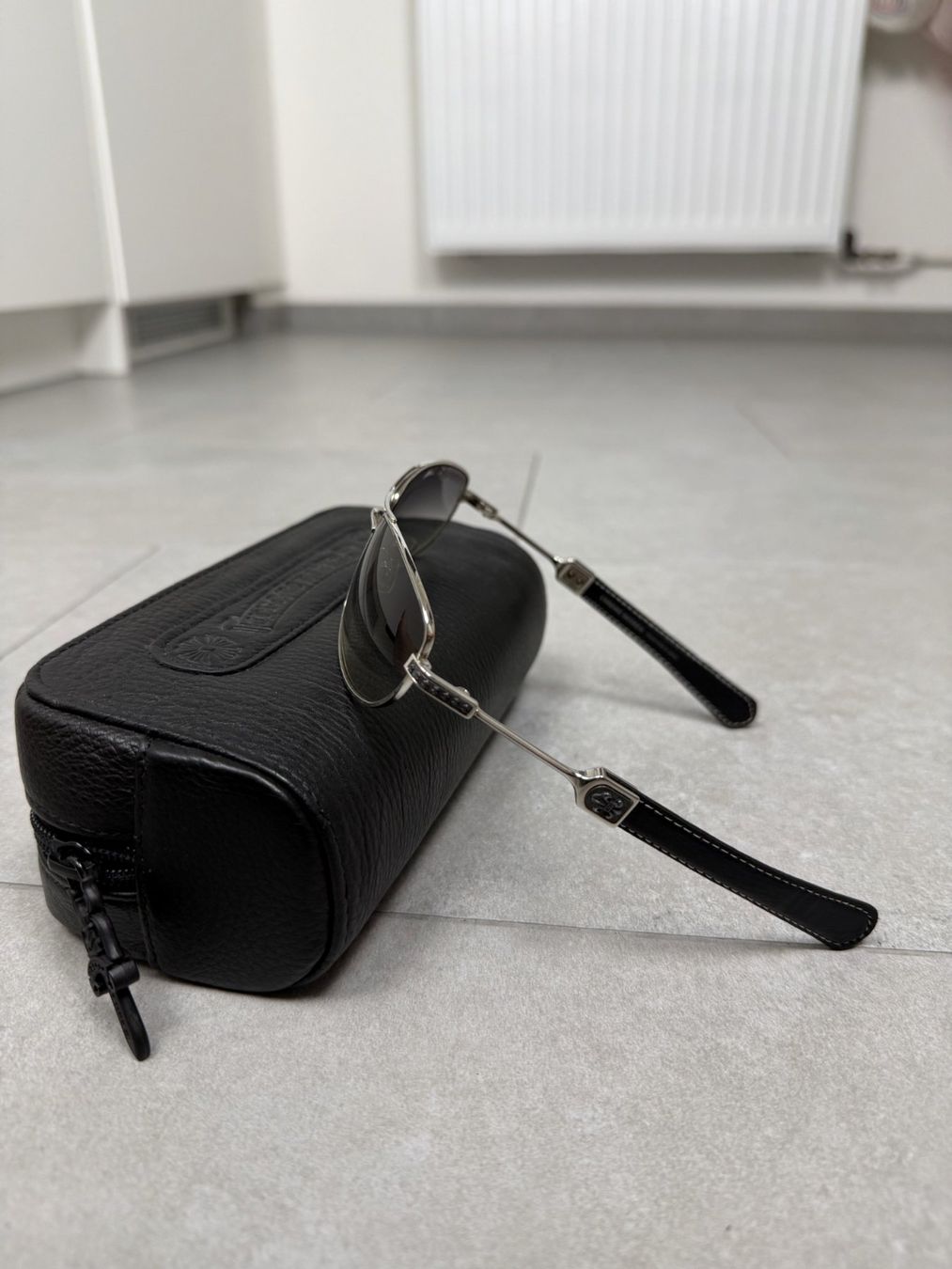 Chrome Hearts Occhiali & Lenti: Chrome Hearts GALAXIE Aviator Sunglasses – Usato da Biel/Bienne venduto da sami0788480082 2