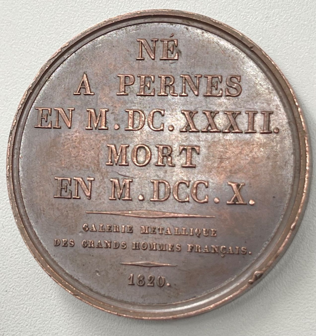 Medaglie: Bronzemedaille Esprit Flechier 1820, Frankreich. – Usato da Basel venduto da TOMFAN 2