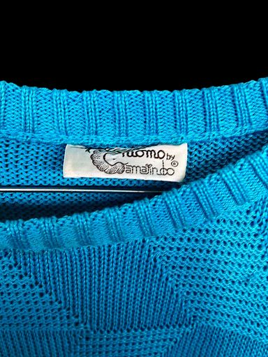 Pullover & Sweatshirts: Tuomo by Amairindo Hellblauer Strickpullover - Größe M – Gebraucht aus Zug von vinokilo 3