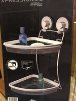 Eckregal Everloc 2er Edelstahl Badregal Regal-464