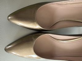 Stuart Weizman Pumps gold - Grösse 37,5