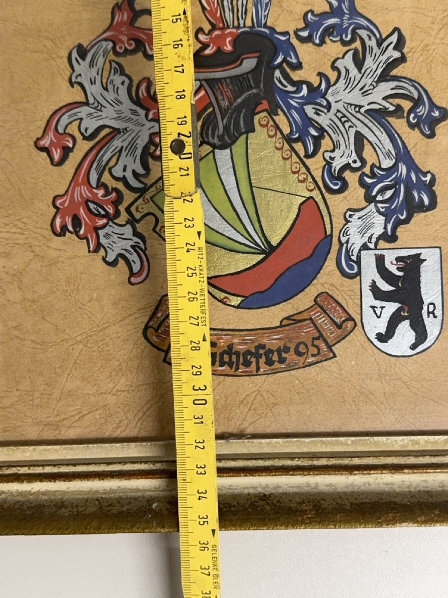Tableaux: Wappen Sch"efer 95 gerahmt ca. 23x30cm – D'occasion à Zürich par Nobs1 3