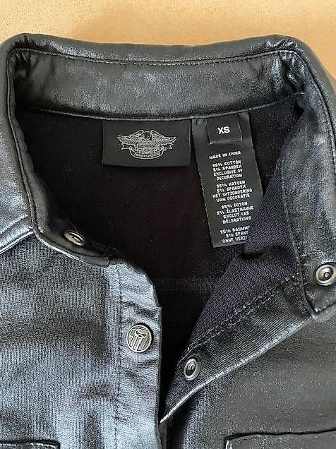 Harley-Davidson Camicette: Harley-Davidson Leather Look Shirt – Usato da Solothurn venduto da Deinze 1
