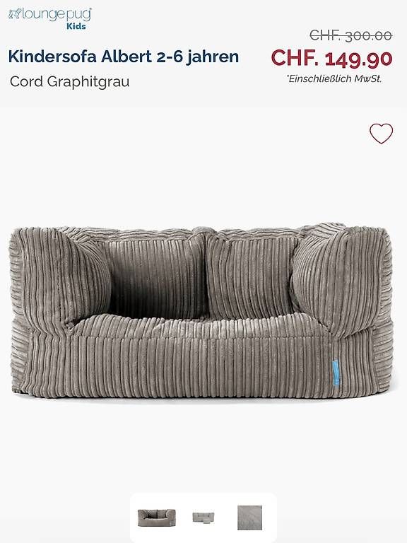 Sofas: Kindersofa / Sitzsack Sofa – Gebraucht aus Ettingen von Turbo_speed 1