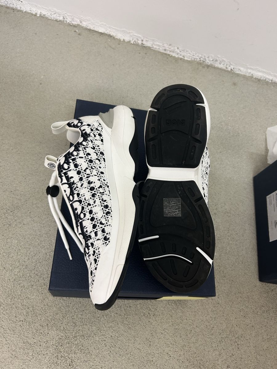 Dior Herrenschuhe: Dior B24 White Black Oblique Cannage – Neu und originalverpackt aus St.Gallen von y.vrn1 4
