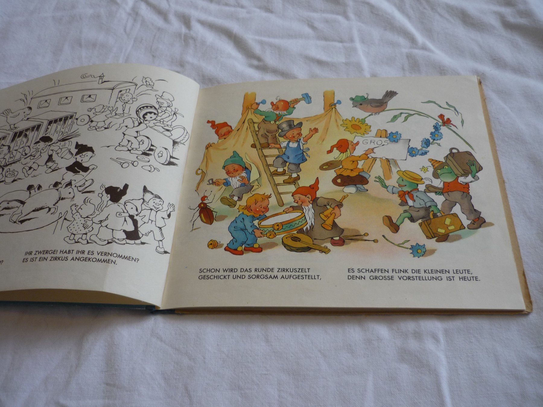 Libri: Kinderbuch - Der Zwergenzirkus - antik – Usato da Beringen venduto da Flatretriever 2