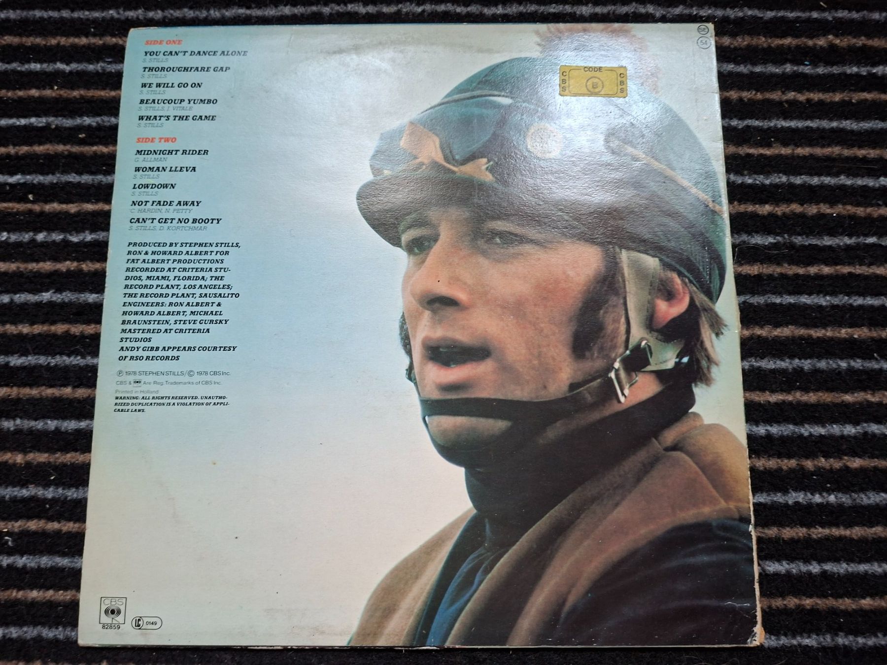 Dischi in vinile: Stephen Stills Thoroughfare Cap LP Vinyl Schallplatte – Usato da Burg AG venduto da ..machine_rec.. 1