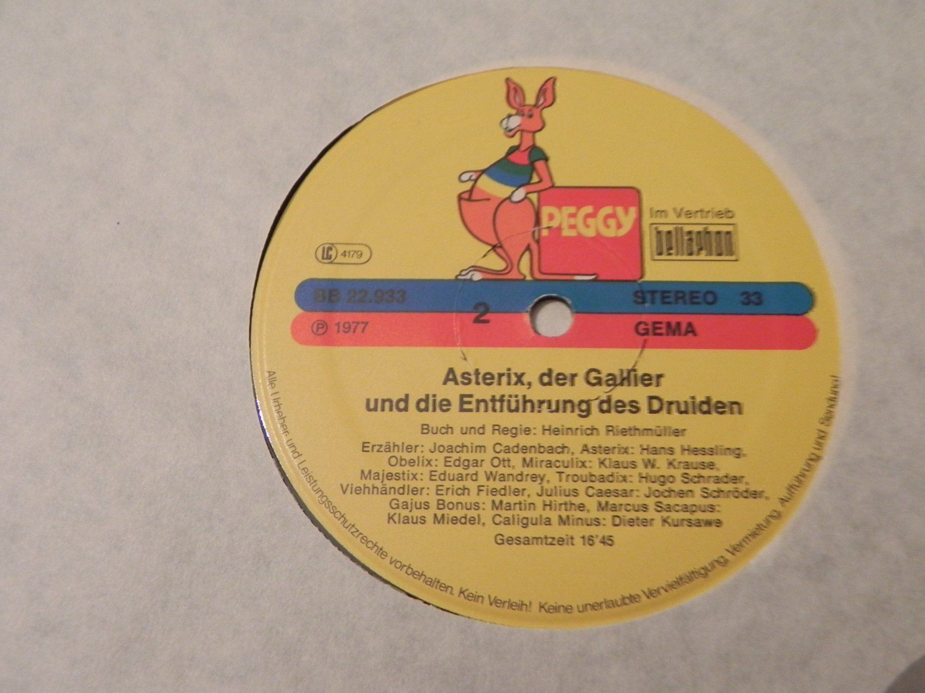 Schallplatten: LP Schallplatte Asterix der Gallier 1976 – Gebraucht aus Siebnen von krimsie 3