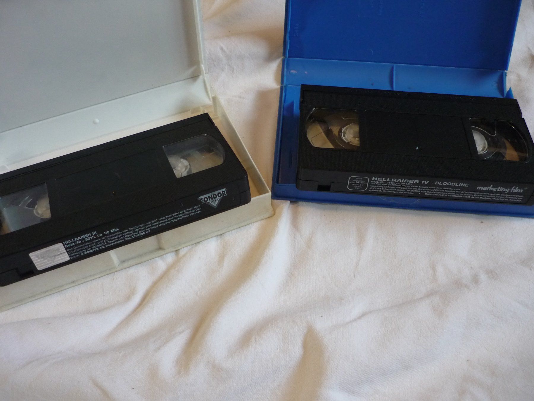 Tutti i VHS: 2x Rare VHS Kassetten - Hellraiser 3+4 – Usato da Beringen venduto da Flatretriever 3