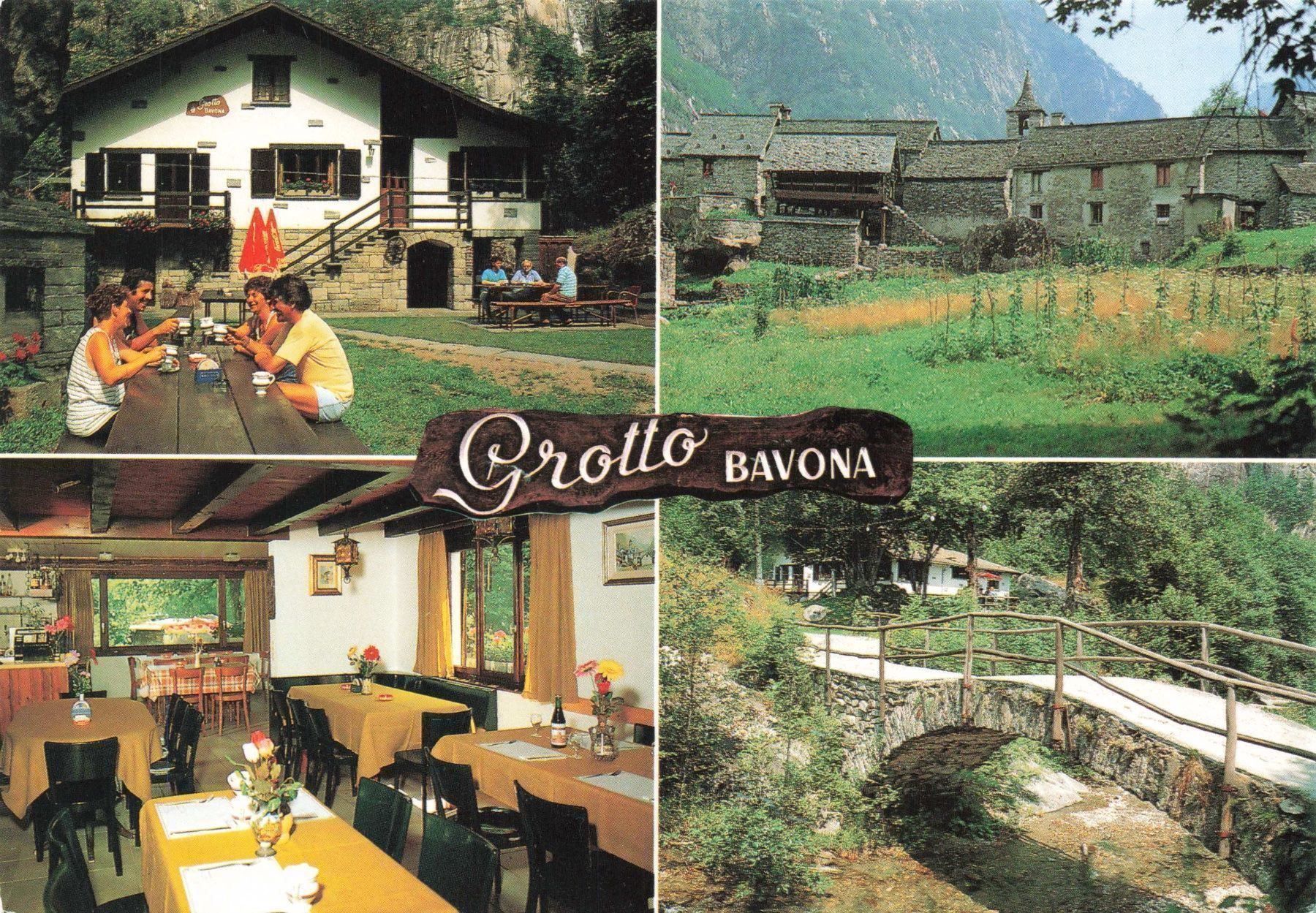 Cartoline postali: Grotto Bavona – Usato da Biasca venduto da Blenio71
