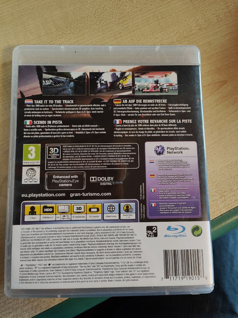 Sony Giochi: Gran Turismo 5 / PS3 Spiel – Usato da Hochdorf venduto da Reto042 1