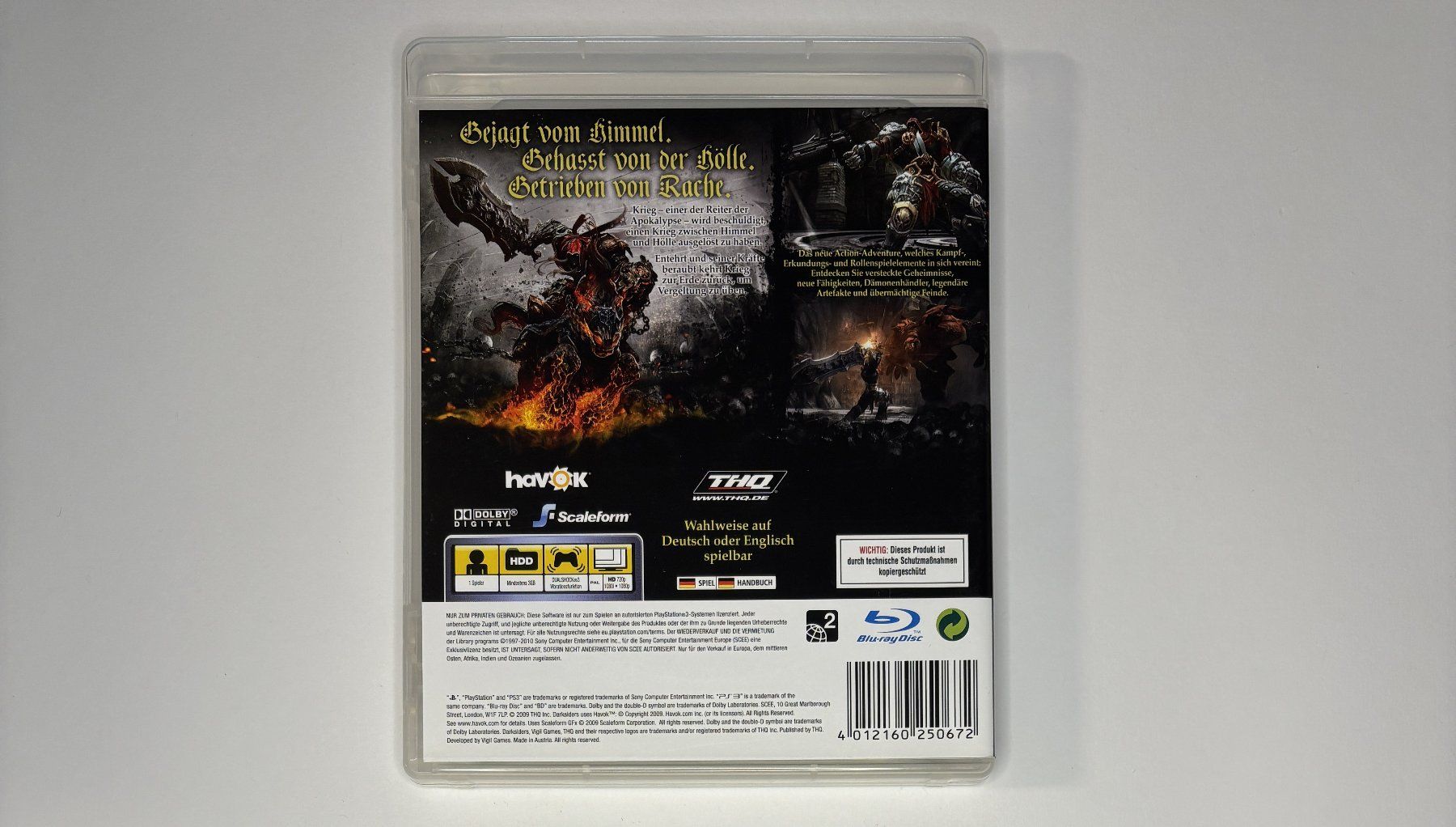 Giochi: PS3 - Darksiders – Usato da Allschwil venduto da Bullach 2