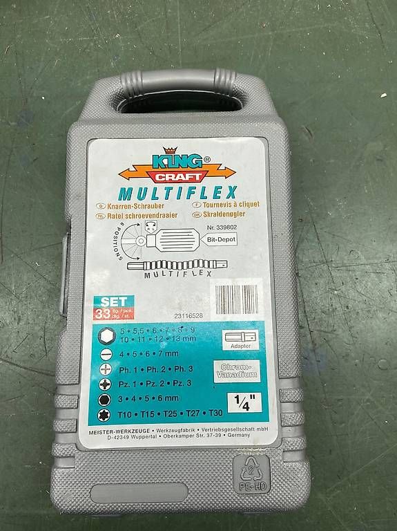 Tutti gli attrezzi: KING CRAFT  MULTIFLEX SET – Usato da Würenlos venduto da isa_pt8p 1