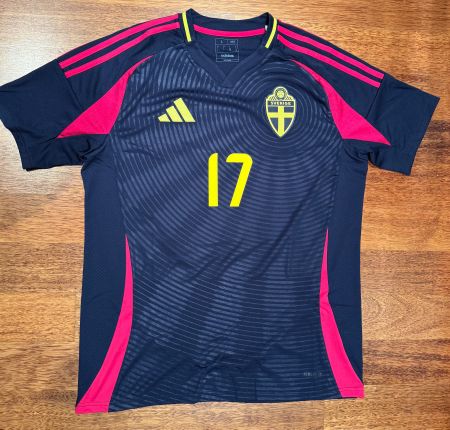 Schweden away Shirt Gyökeres - Saison 2024/25