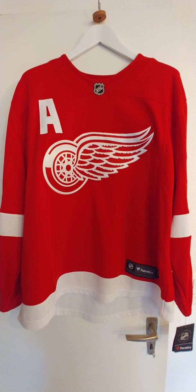 Canottiere & Pantaloni: Maillot de hockey signé Datsyuk – Usato da Orvin venduto da Bellsbass
