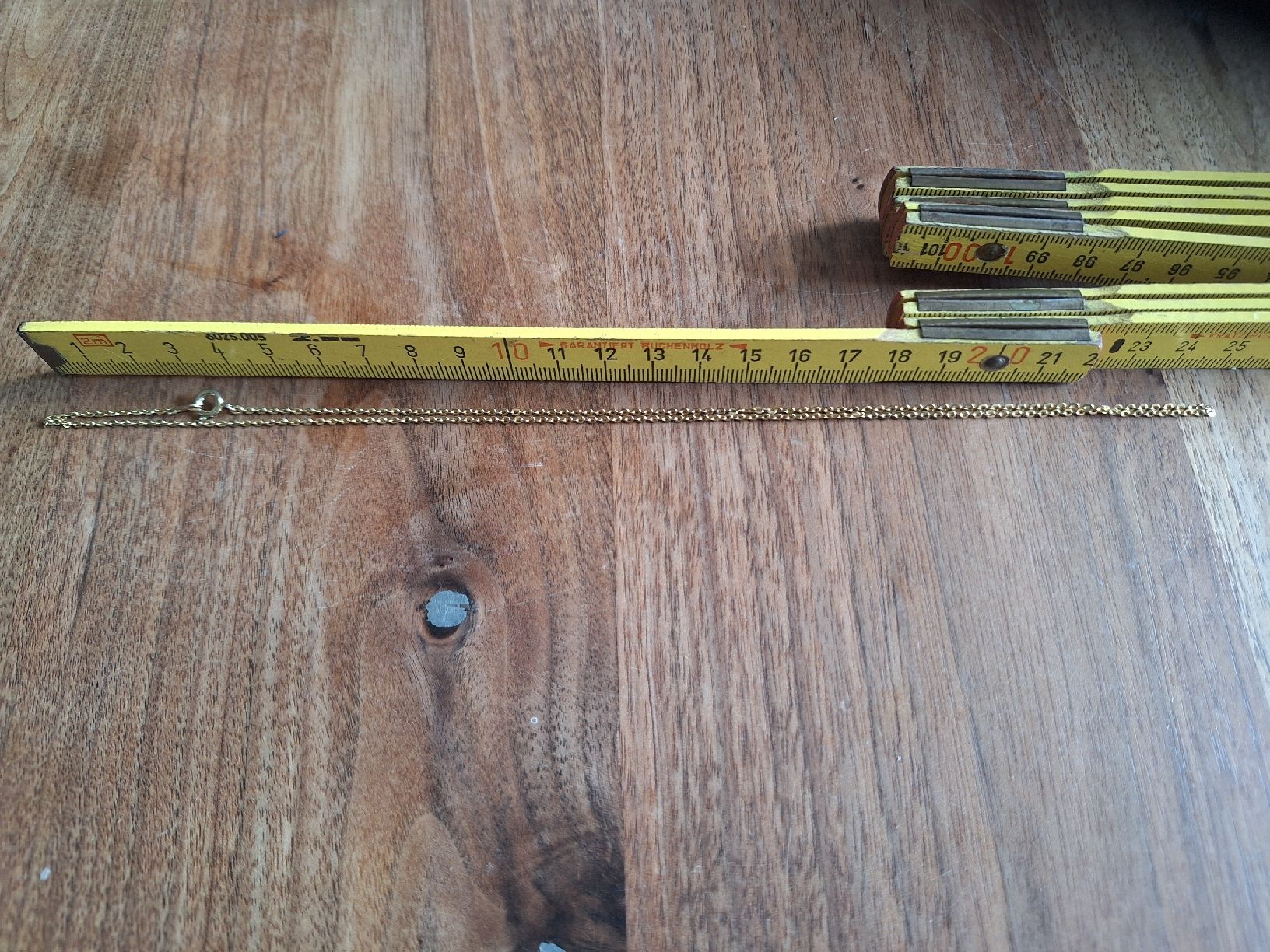 Ketten: Filigrane Halskette vergoldet ca. 48 cm lang – Gebraucht aus Dornach von bals28 6