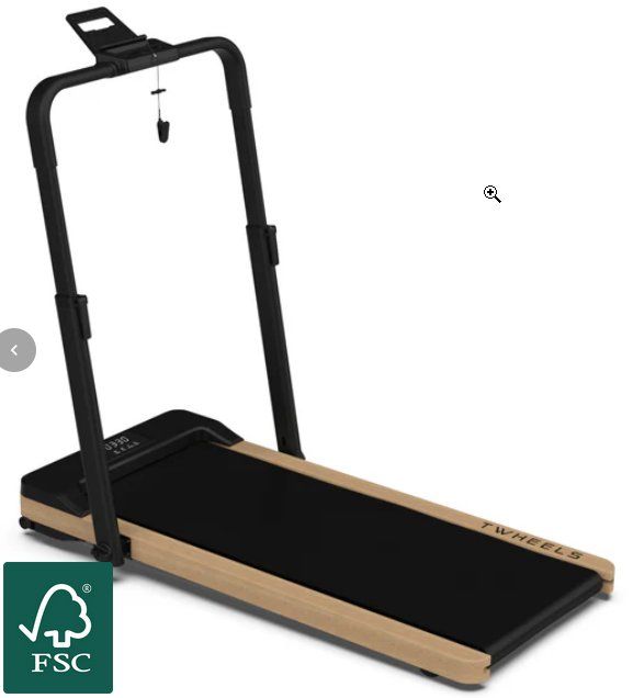 Walkingpad Hometrainer: TWHEELS Walking Pad Laufband aus Eichenholz – Usato da Sempach venduto da dju_6mb5