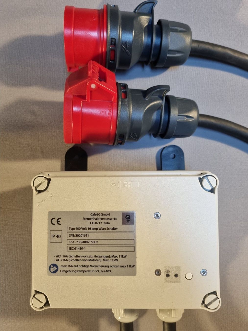 Schalter: 380 / 400 Volt Wlan Switch 16amp – Neu (gemäss Beschreibung) aus Feldbach von treibkraft 3