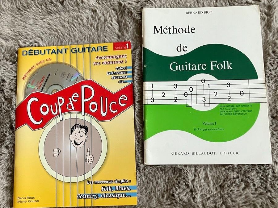 Guide guitare pour débutant + Méthode guitare folk Kaufen auf Ricardo